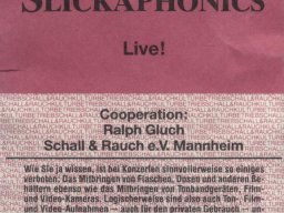 Slickaphonics 1988